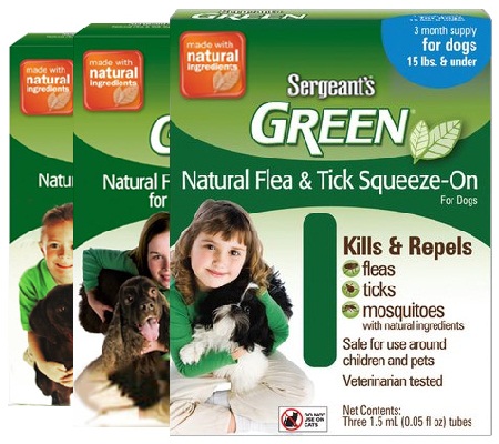 Sergeant pet products for flea and tick