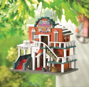 Adding the Jackpot City Birdhouse for your Garden Friends