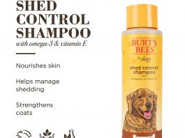 Burt’s Bees for Dogs Natural Shed Control Shampoo